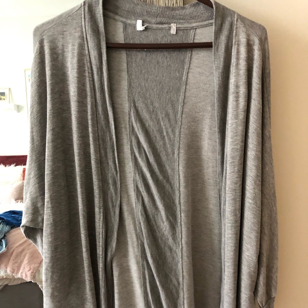 Forever 21 Grey Cardigan